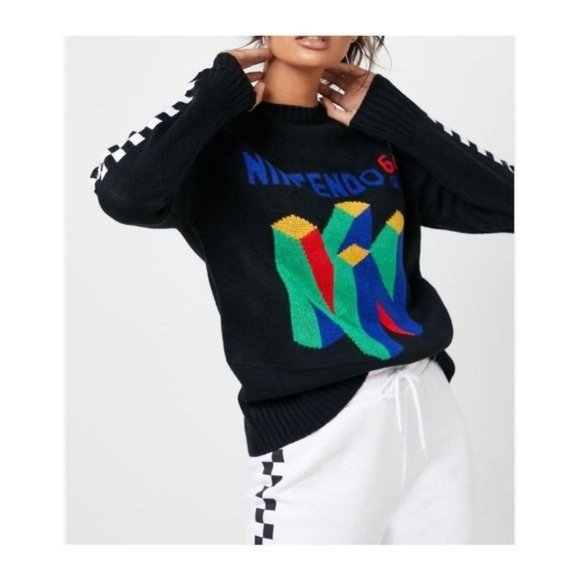 hot wheels Sweaters - Nintendo 64 womens pull over sweater size small-medium